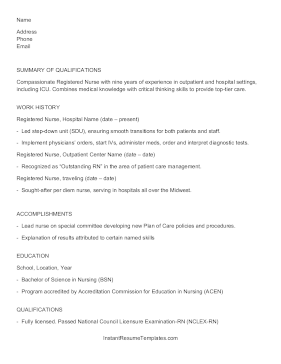ATS Applicant Tracking System Resume Health Care