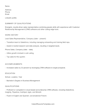 ATS Applicant Tracking System Resume Sales
