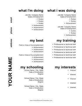 Box Resume