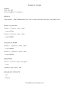 ATS Student Basic Fill In