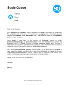 Color Icons Cover Letter