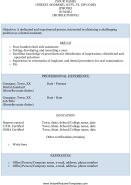 Dental Assistant (A4)