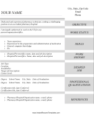 Pharmacy Technician (black & white)