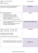 Receptionist (A4)