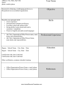 Receptionist (black & white)