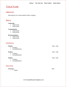 For Lateral Transfer