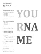 Two Column Large Name