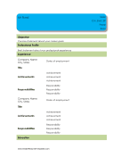 Informal Chronological - Blue