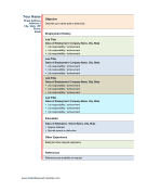 Informal Chronological - Colorful
